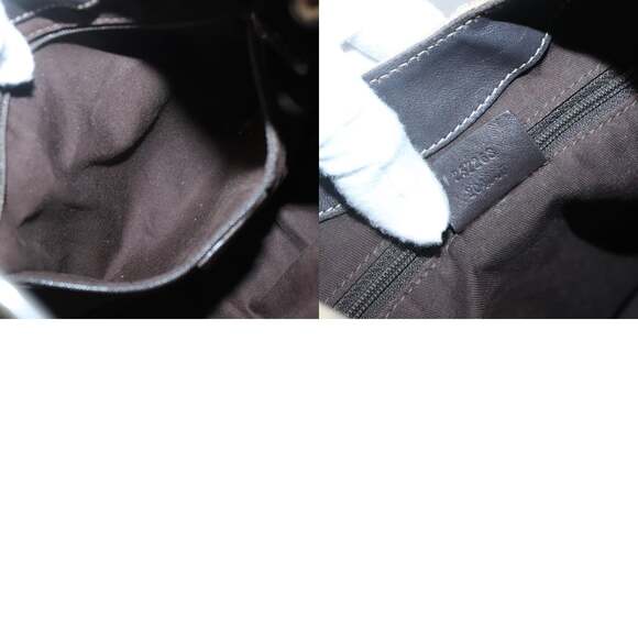 GUCCI GG Canvas Shoulder Bag Outlet Beige Gold - Picture 12 of 12